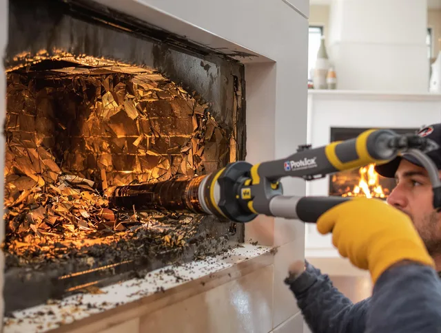 Professional chimney cleaning by Coventry Chimney Sweep in Coventry, CT