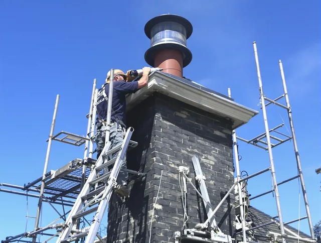 Sturdy chimney crown finished by Coventry Chimney Sweep in Coventry, CT
